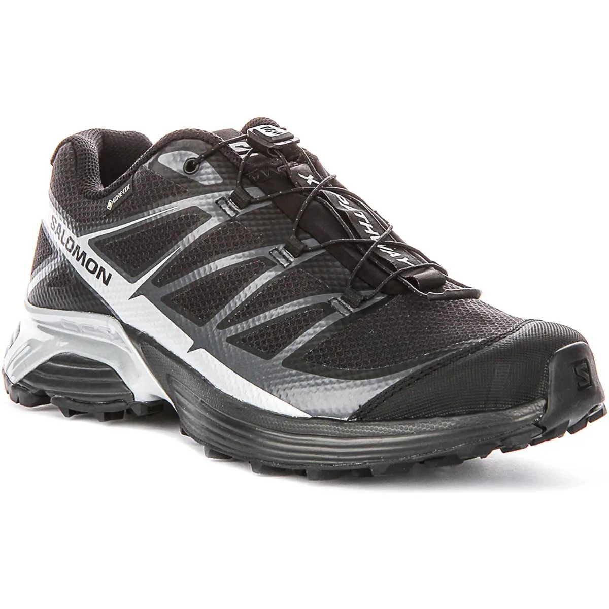 Salomon Xt-pathway Lacing Extra Womens Sneakers In Black US 4 - 6