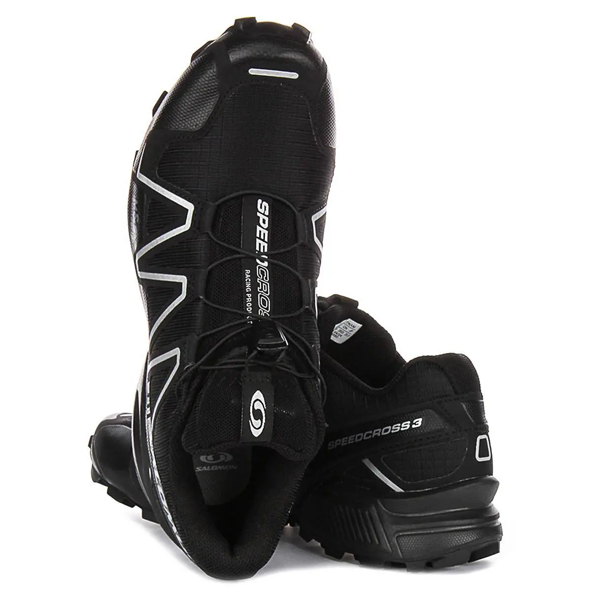 Salomon shoes - BLACK SILVER 2