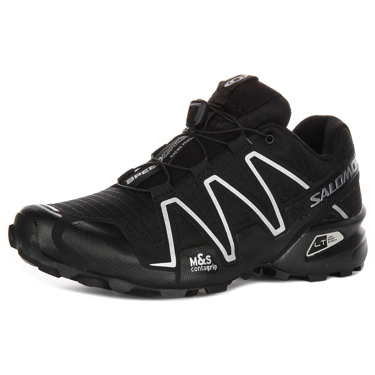 Salomon shoes - BLACK SILVER 4