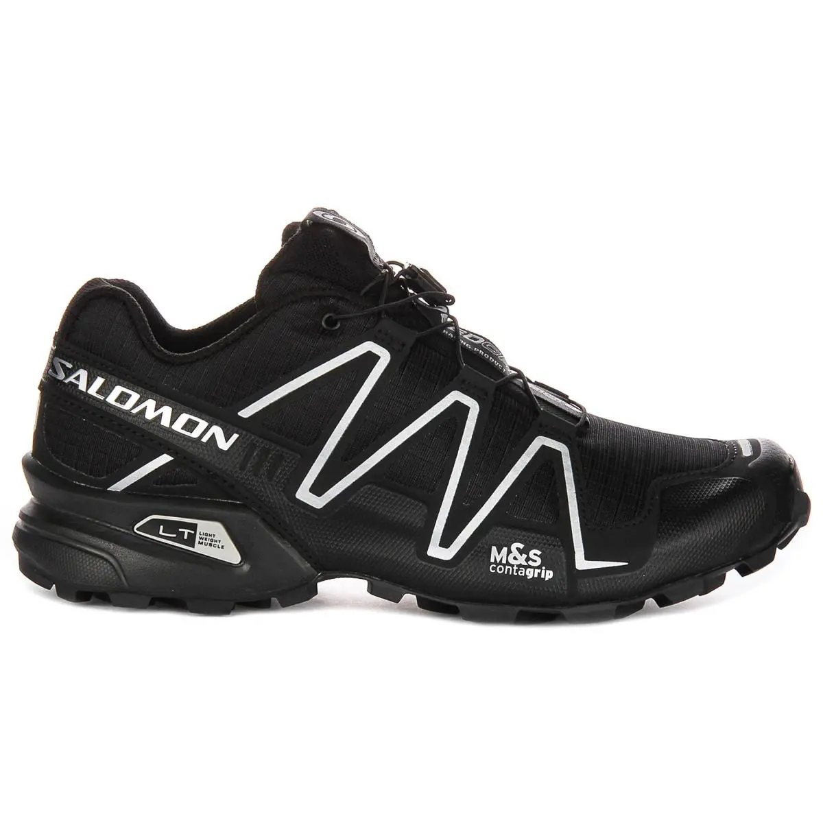 Salomon shoes - BLACK SILVER 6