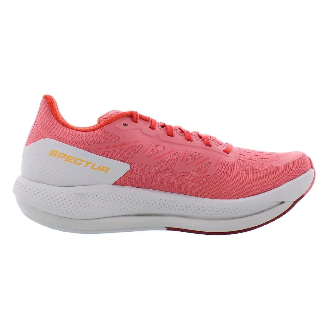 Salomon shoes - Tea Rose/Lunar Rock/Poppy Red, Main: Red 1