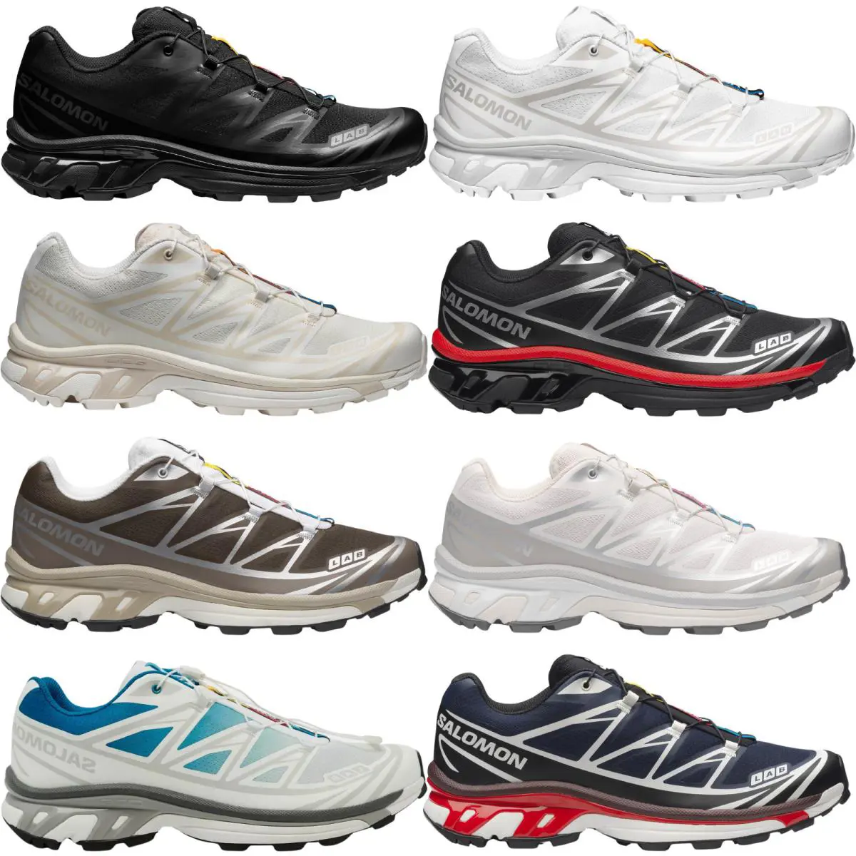 Salomon XT-6 Men Trail Running Shoe US Size 7-14 Colors Athletic