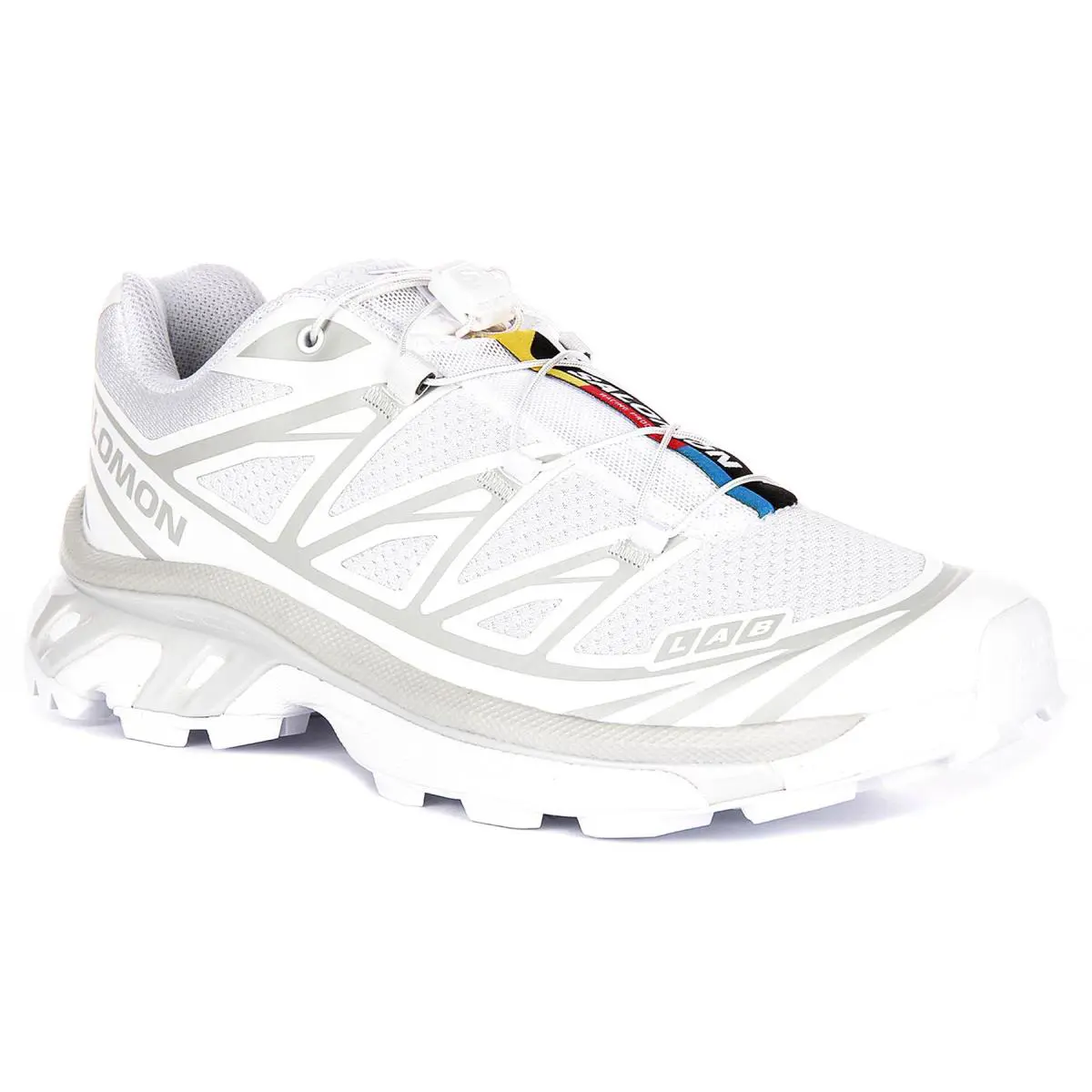 Salomon XT-6 Fast Lacing Hike Inspired Womens Trainer In White US 4 - 13