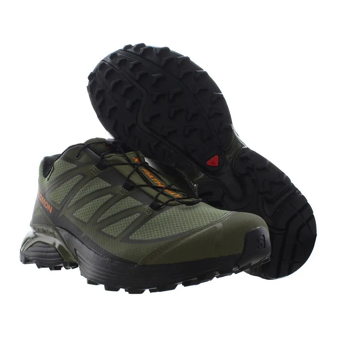 Salomon shoes - Deep Lichen Green/Peat/Lunar Rock, Main: Green 4