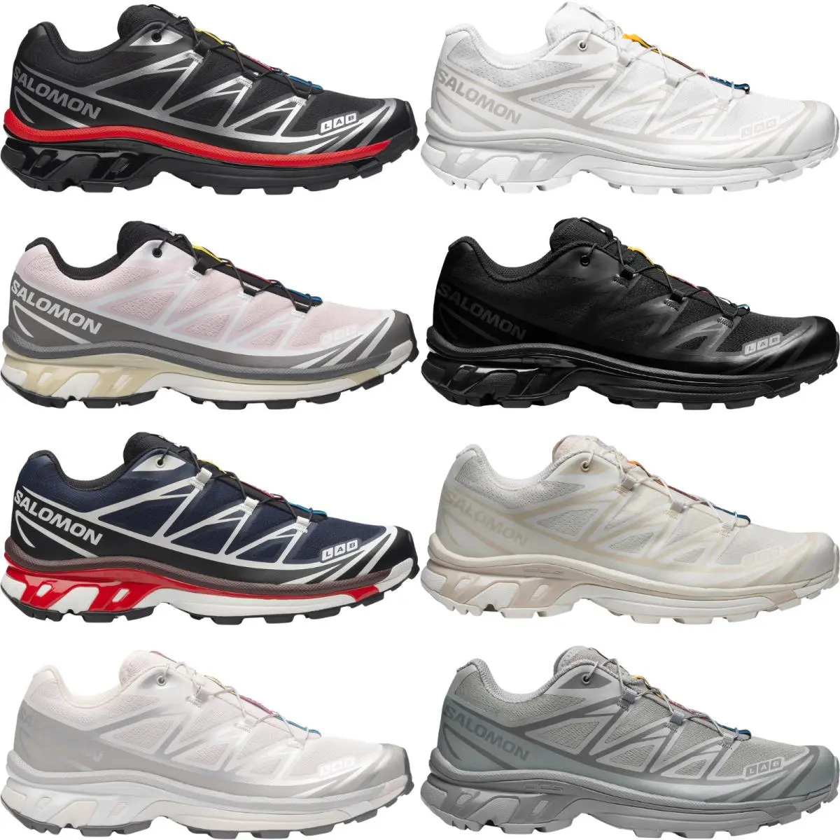 Salomon XT-6 Women Trail Running Shoe US Size 6-11 Color Athletic