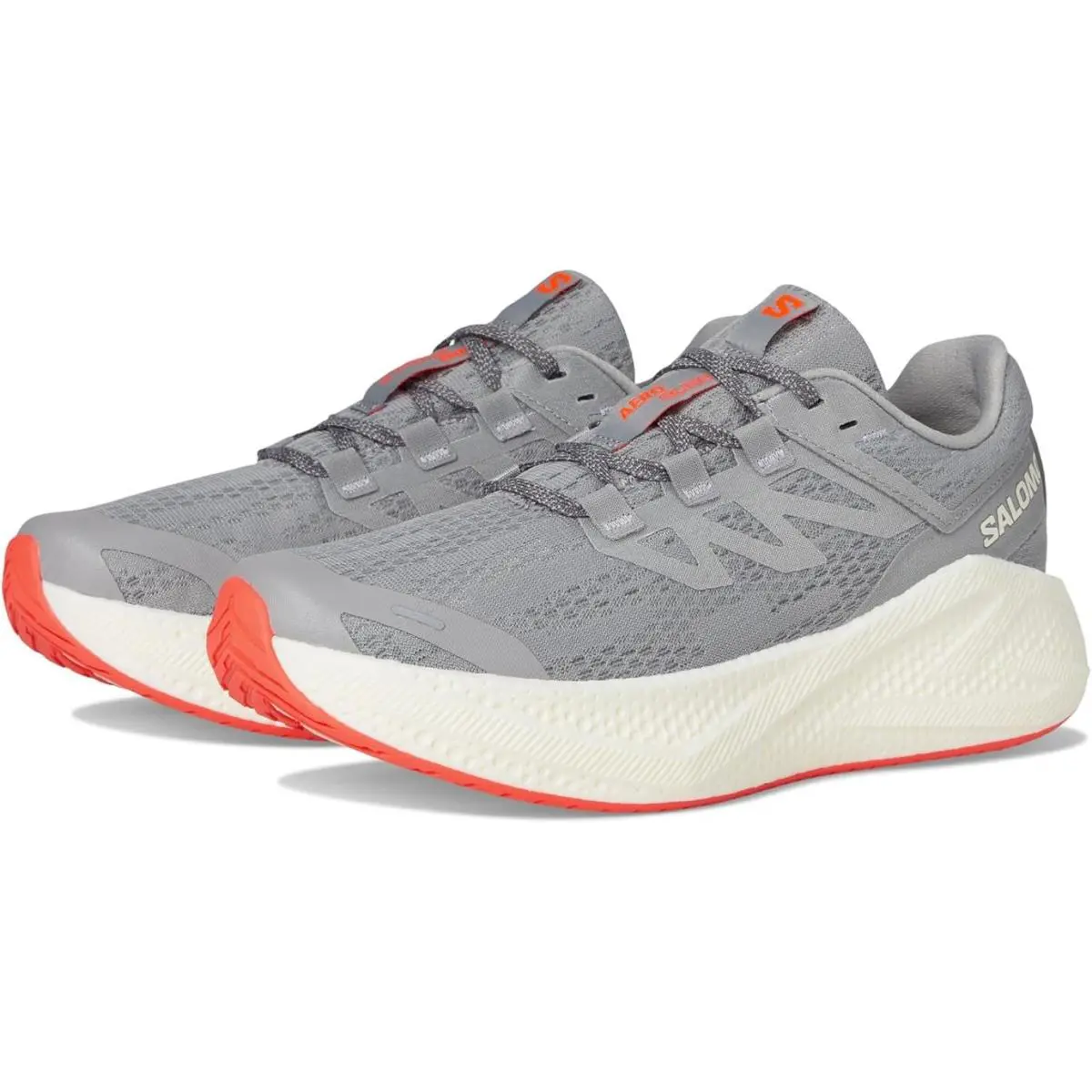 Salomon Aero Glide 3 L47810600 Sneaker Mens Alloy Vanilla Ice Road Running Shoes - Gray