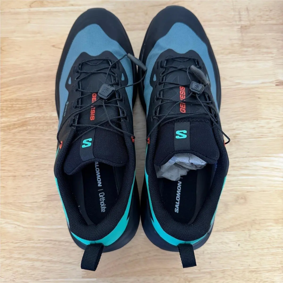 Salomon shoes - Salomon Genesis GTX - Genesis GTX - 476883 - Black (UPC: 195751786911) 6