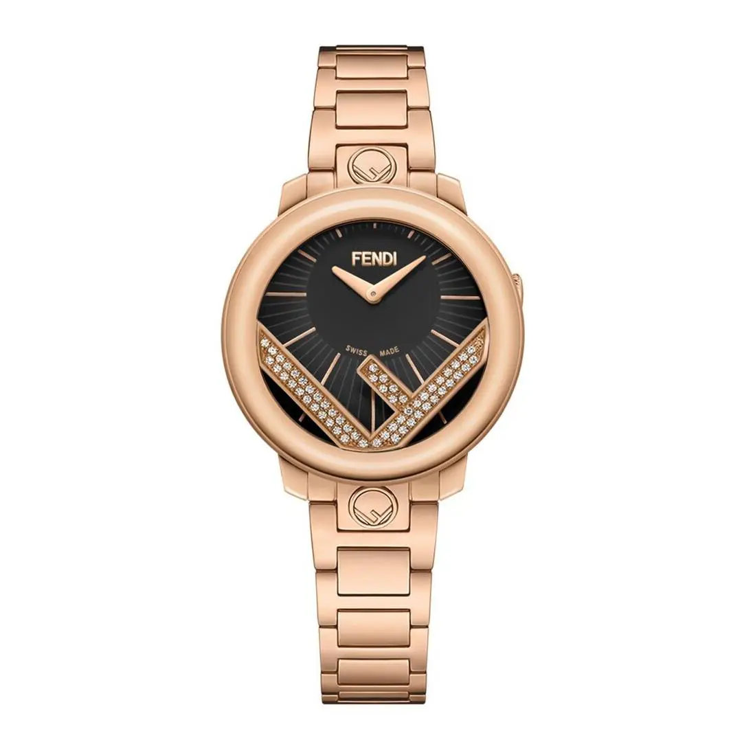 Fendi Women`s Run Away Diamond Watch Women`s