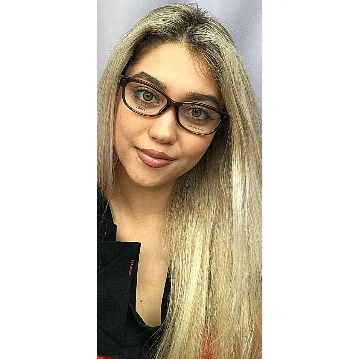 Fendi FF 72/F4U 53mm Tortoise Women`s Eyeglasses Frames Italy