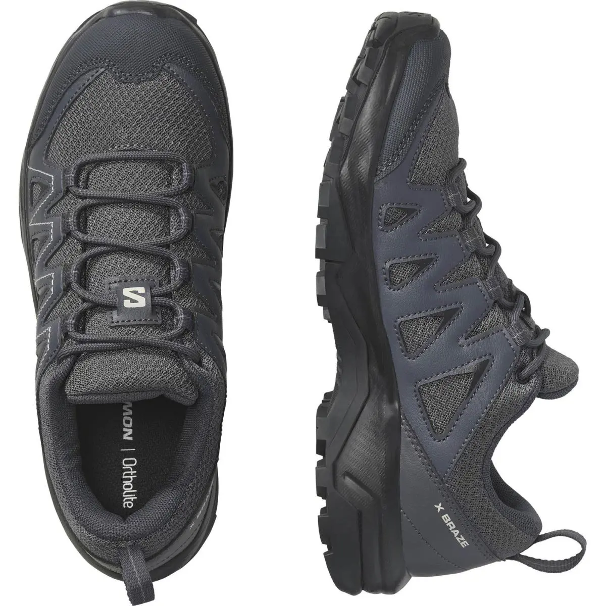 Salomon shoes - L47180200032 - L47180200032 - Pewter/Ebony/Rainy Day (UPC: 195751266574) 4