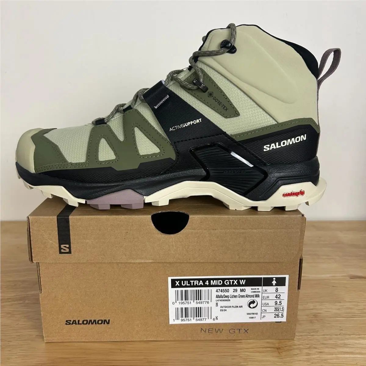 Salomon shoes - Salomon X Ultra 4 - Ultra - Green (UPC: 195751549776) 1