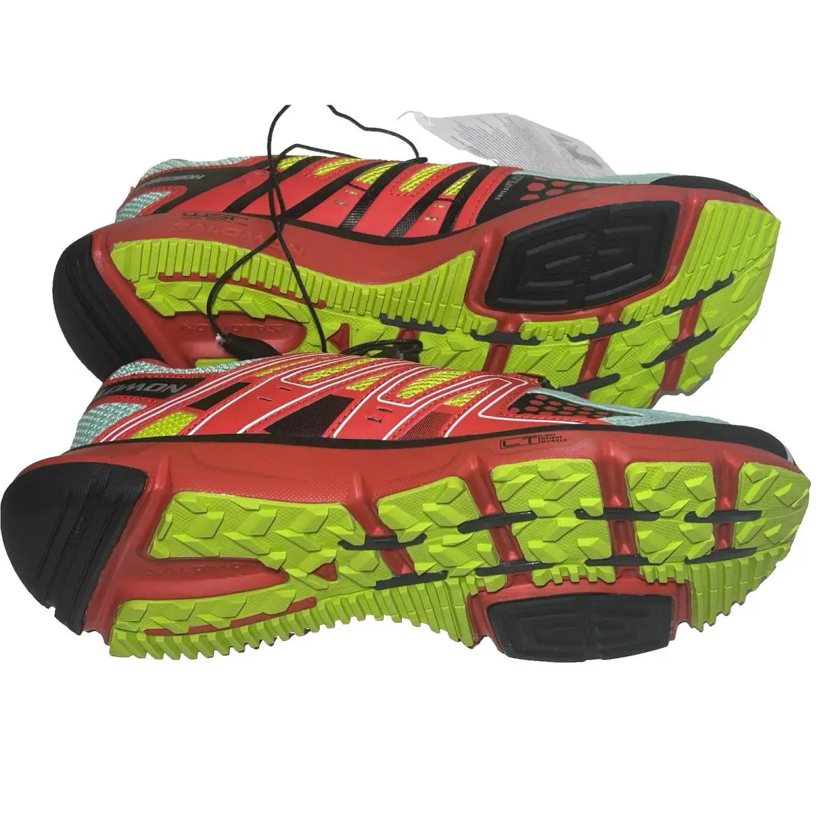 Salomon shoes - Salomon XR Mission - Mission - 128431-27-WO - Celedon/Papaya/Pop Green (UPC: 080694701612) 8