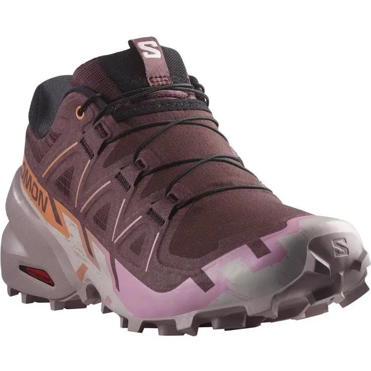 Salomon shoes - Salomon Speedcross 6 - Speedcross - Catawba Grape/Papaya/Deauville Mauve 1