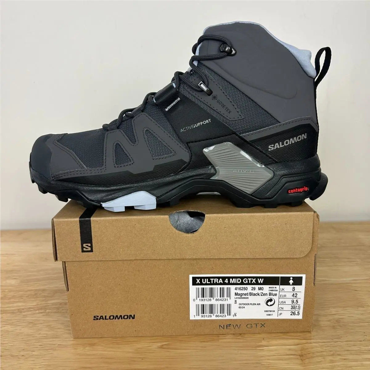 Salomon shoes - Salomon X Ultra 4 - Ultra - Gray (UPC: 193128864231) 1