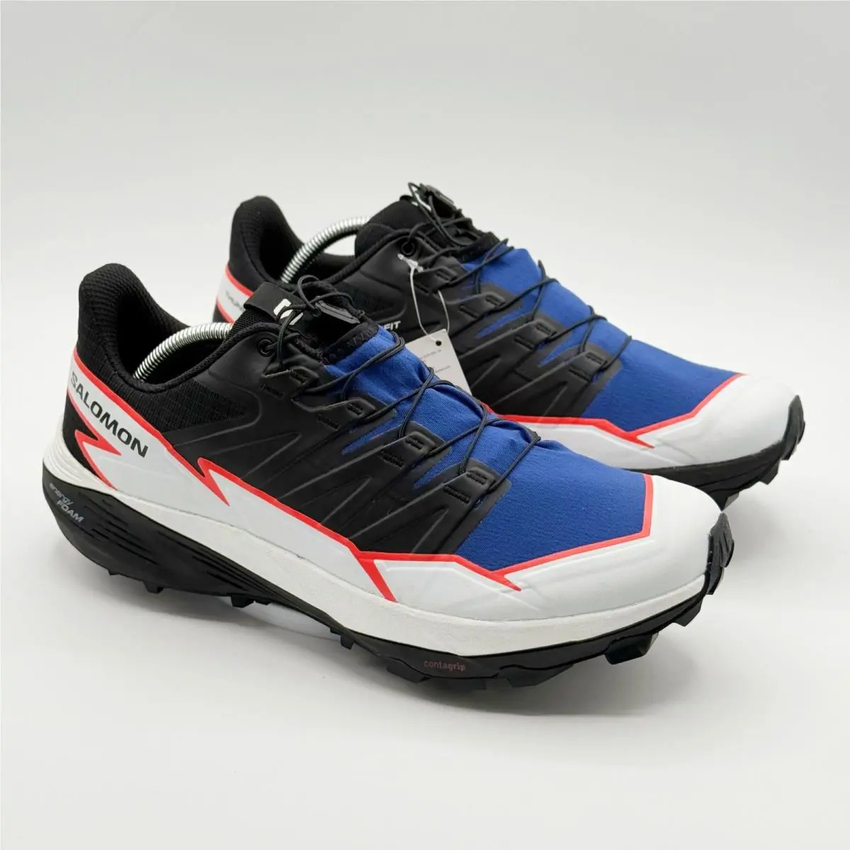 Salomon Thundercross Trail Running Shoes Size 10.5 Mens Black/white no Box