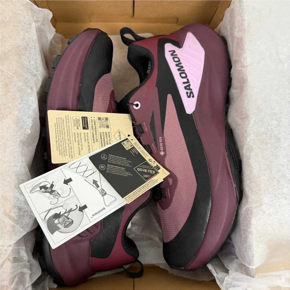 Salomon shoes - Genesis GTX - Genesis GTX - Purple 7