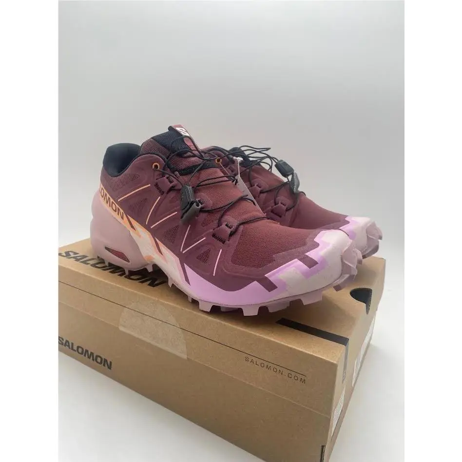 Salomon Women`s Speedcross 6 Trail Running Shoes Size 8.5 Catawba Grape