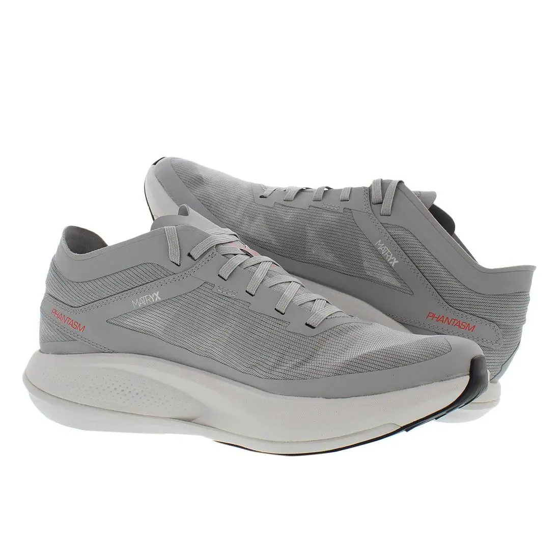 Salomon shoes - Alloy/Lunar Rock/Poppy Red, Full: Alloy/Lunar Rock/Poppy Red (UPC: 193128932763) 2