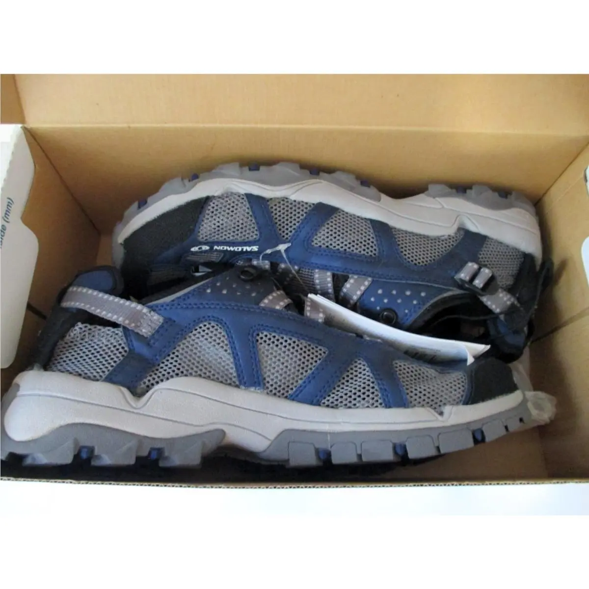 Salomon Solomon Techamphibian Athletic Shoes Size 12 Blue Gray Adventure