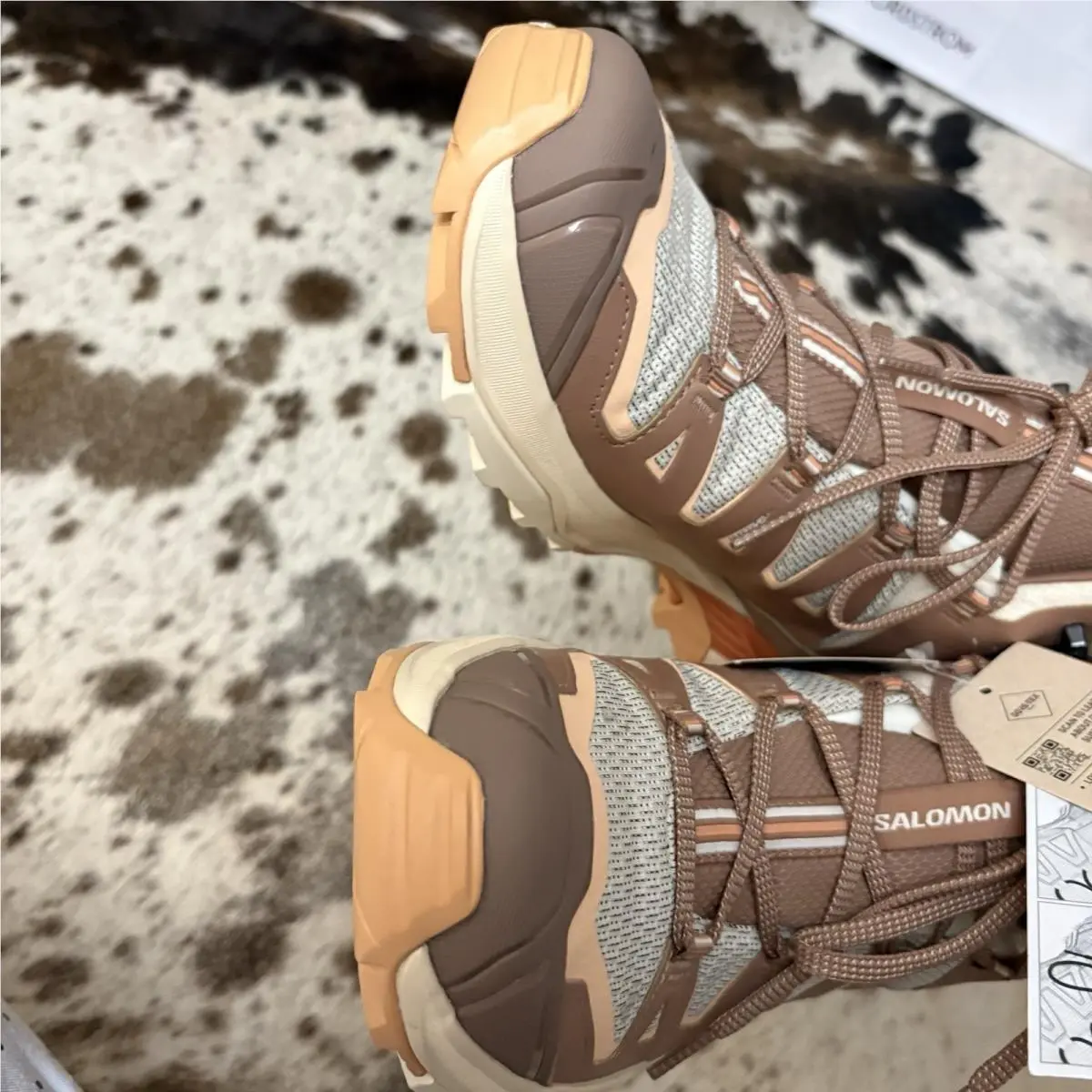 Salomon shoes - Salomon X Ultra 360 Edge GORE-TEX - Brown 4