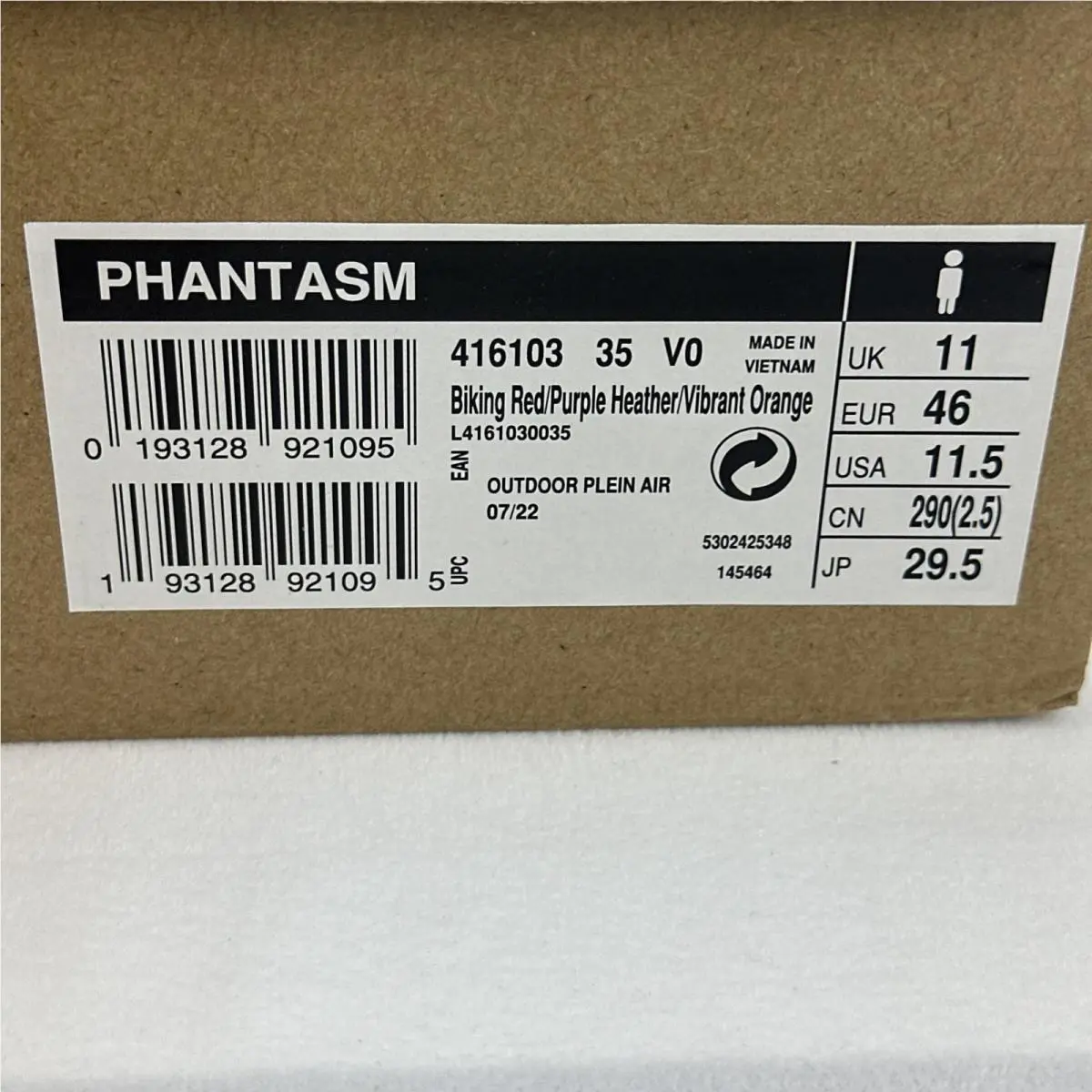 Salomon shoes - Salomon Phantasm - Phantasm - L41610300 - Red (UPC: 0193128921095) 9