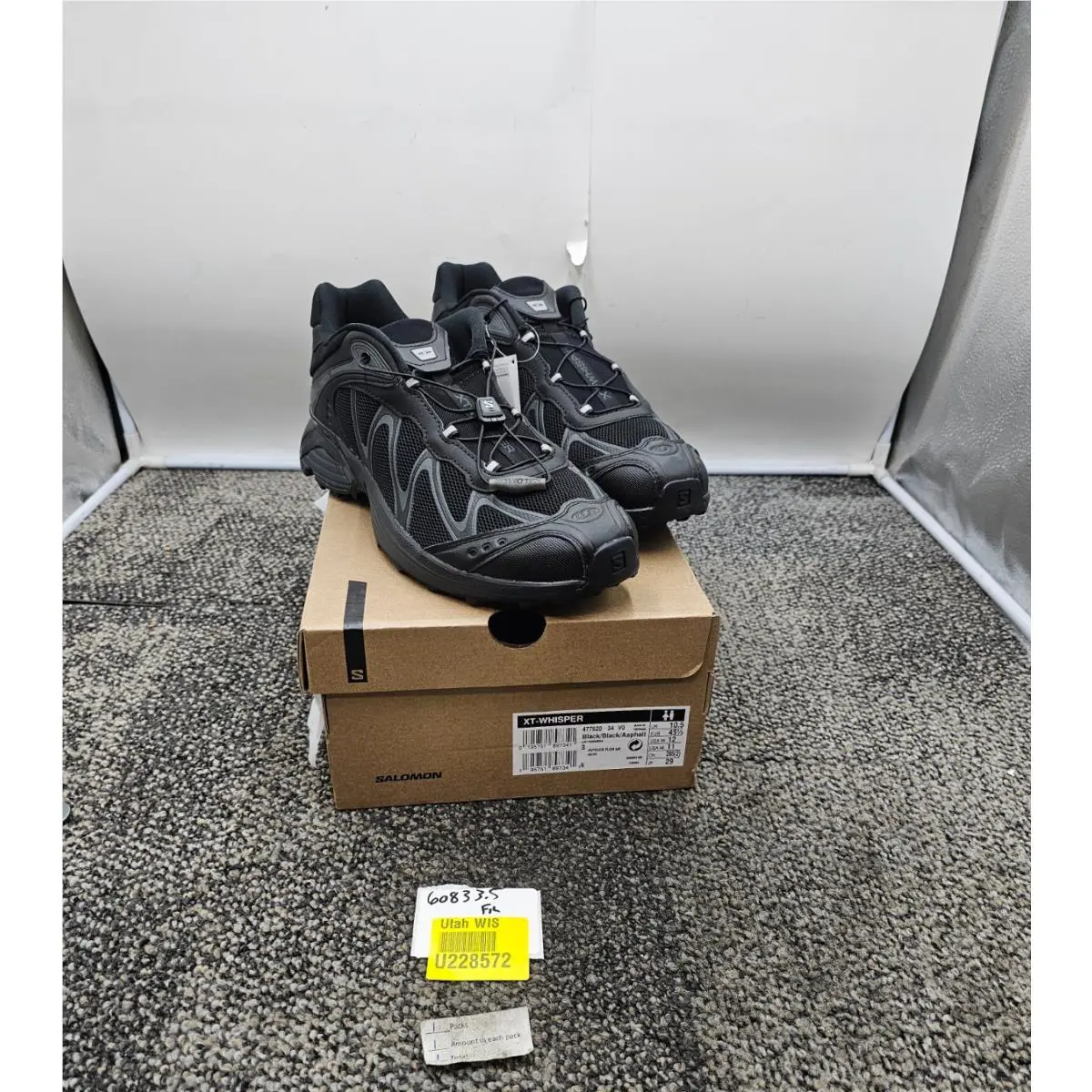 Salomon shoes - XT-WHISPER - 477620 - Black (UPC: 195751897341) 5