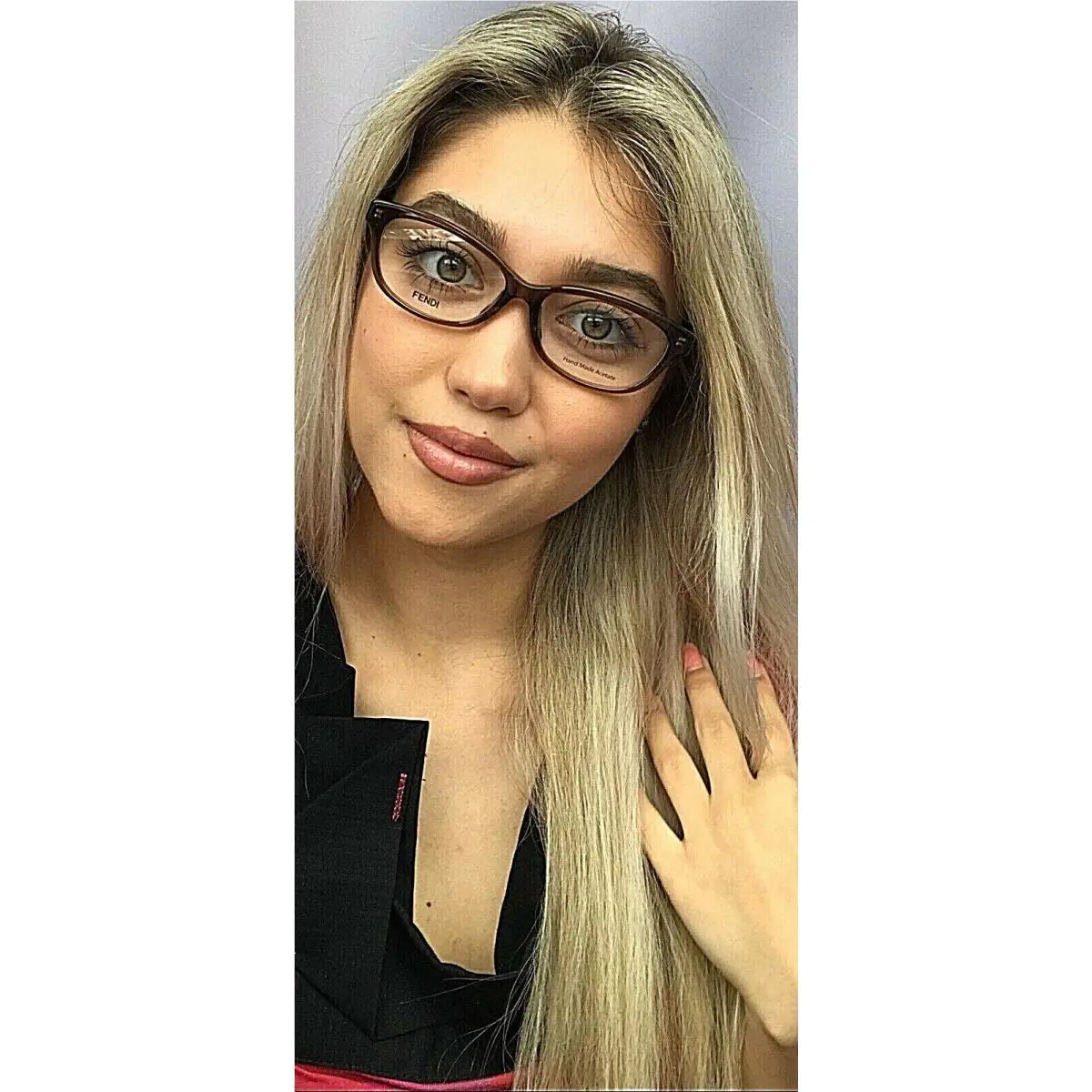 Fendi 53mm Tortoise Women`s Eyeglasses Frames Italy