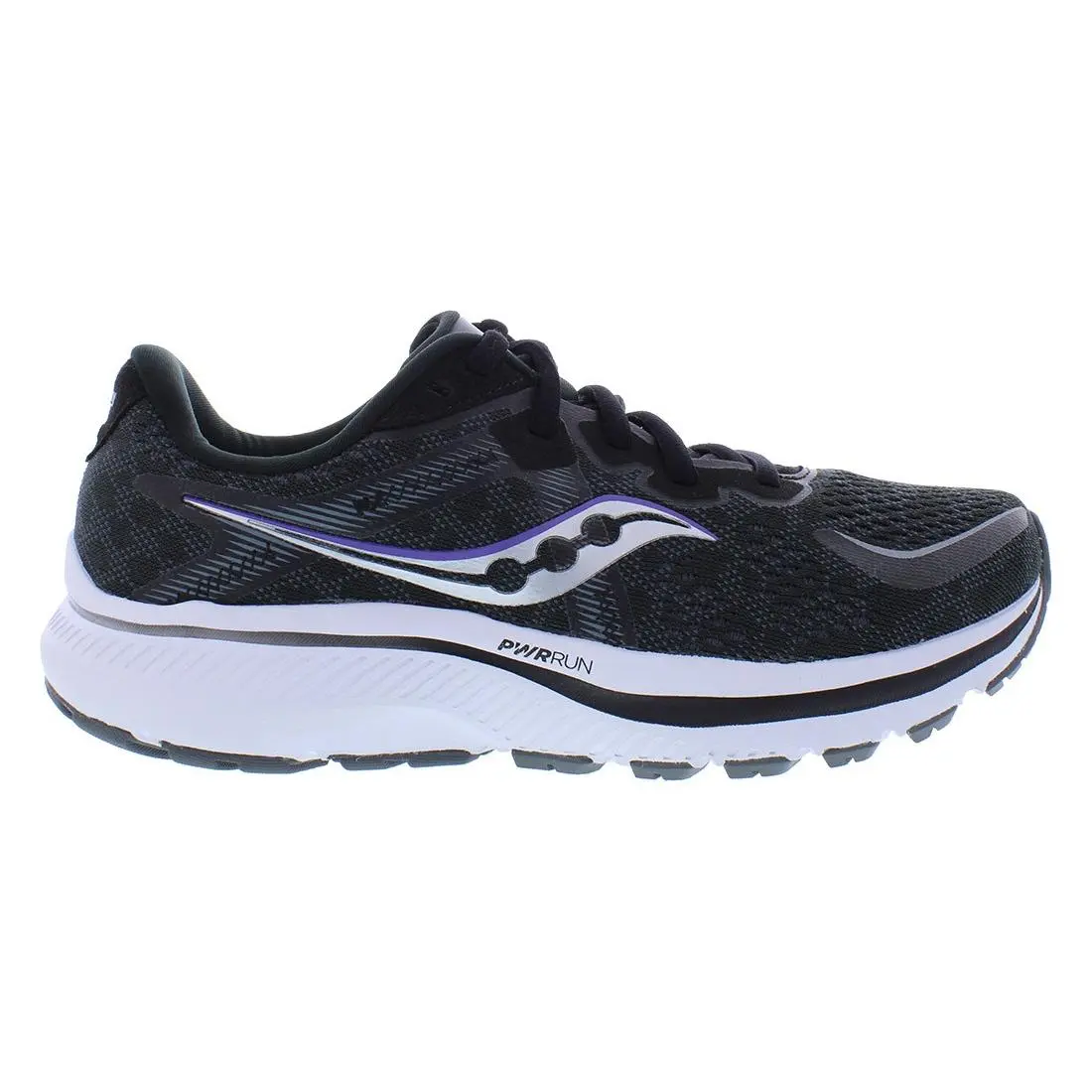 Saucony shoes - Black/White, Main: Black 2