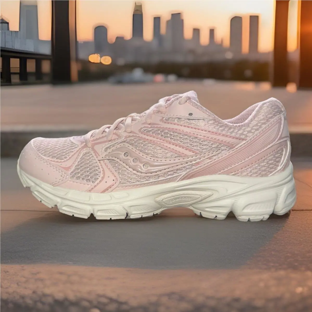 Women`s Size 8 Saucony Ride Millenium Pink Rose S60812-19