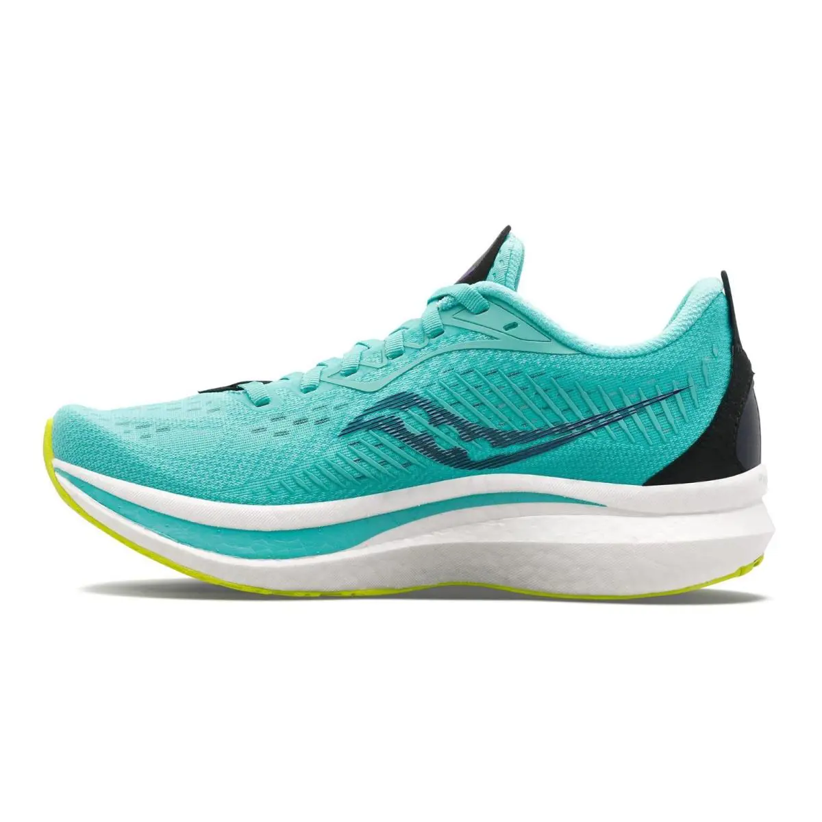 Size 8.5 - Saucony Women`s Endorphin Speed 2 Running Shoe Cool Mint/acid