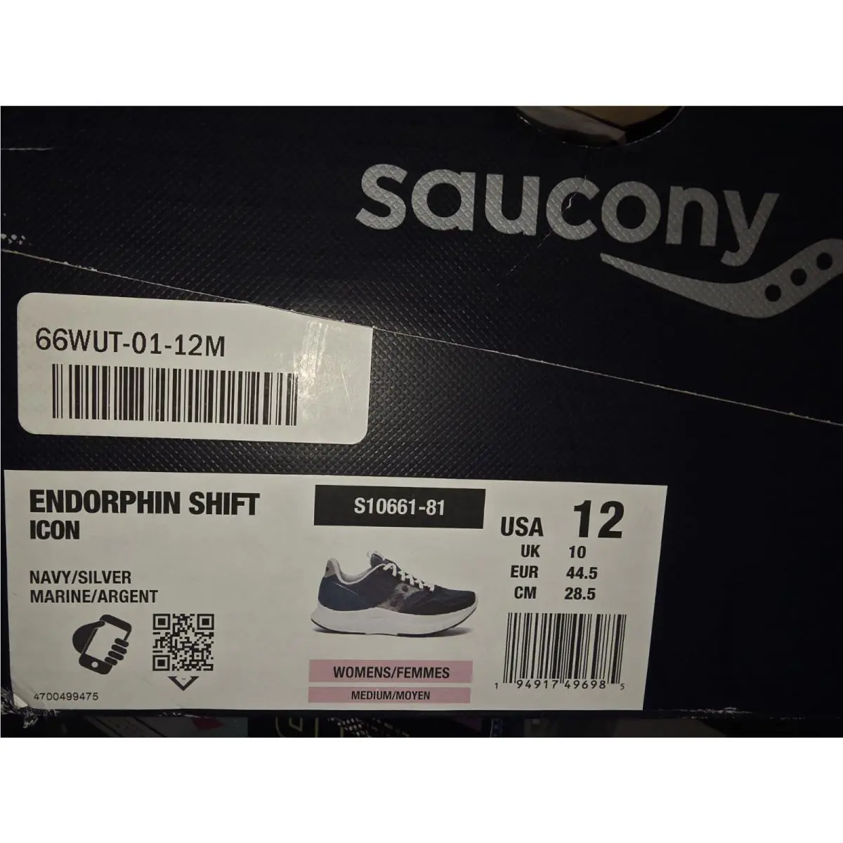 Saucony Women`s Endorphin Shift Icon Size 12 Mens Size 10.5