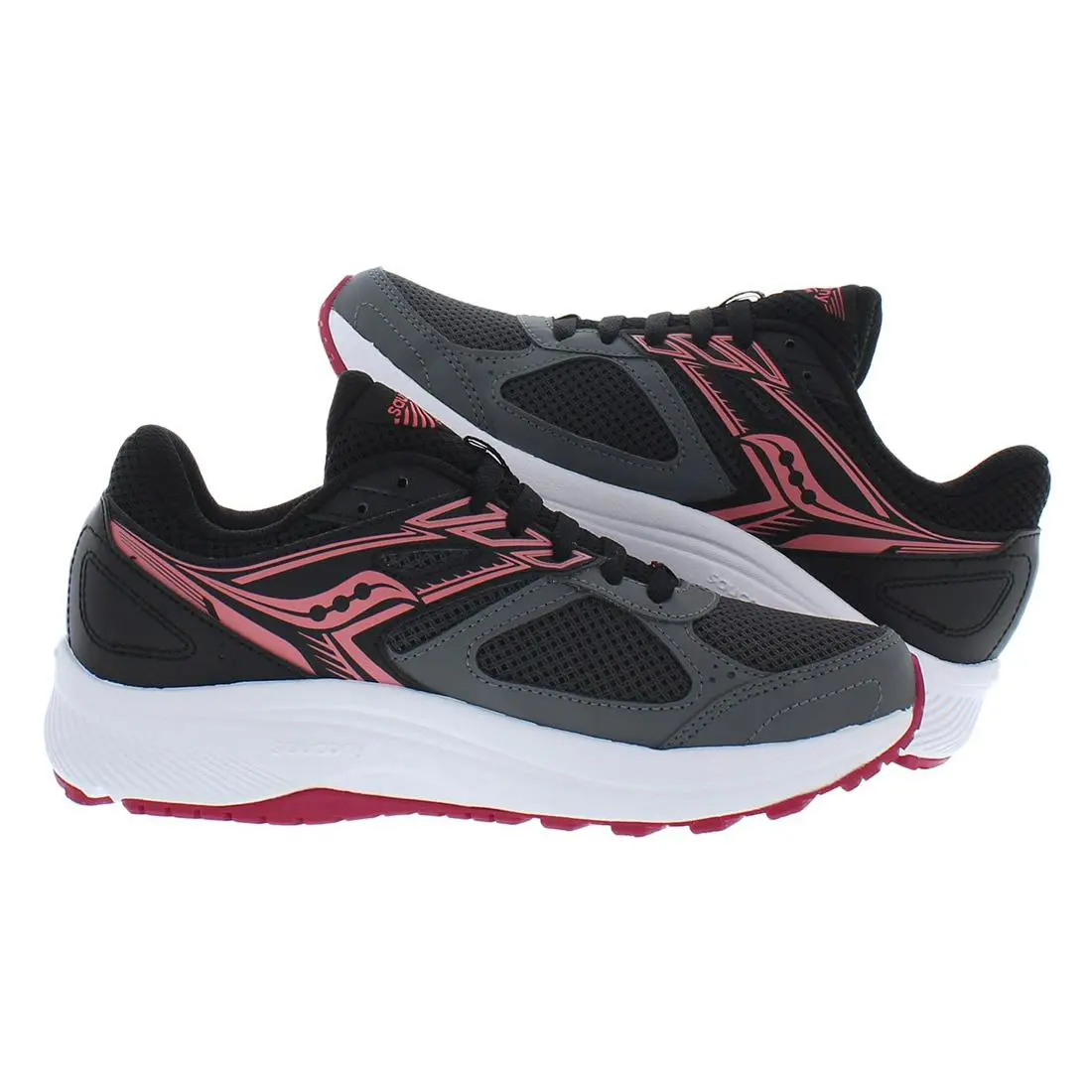 Saucony shoes - Black/Red, Main: Black (UPC: 194917353219) 1
