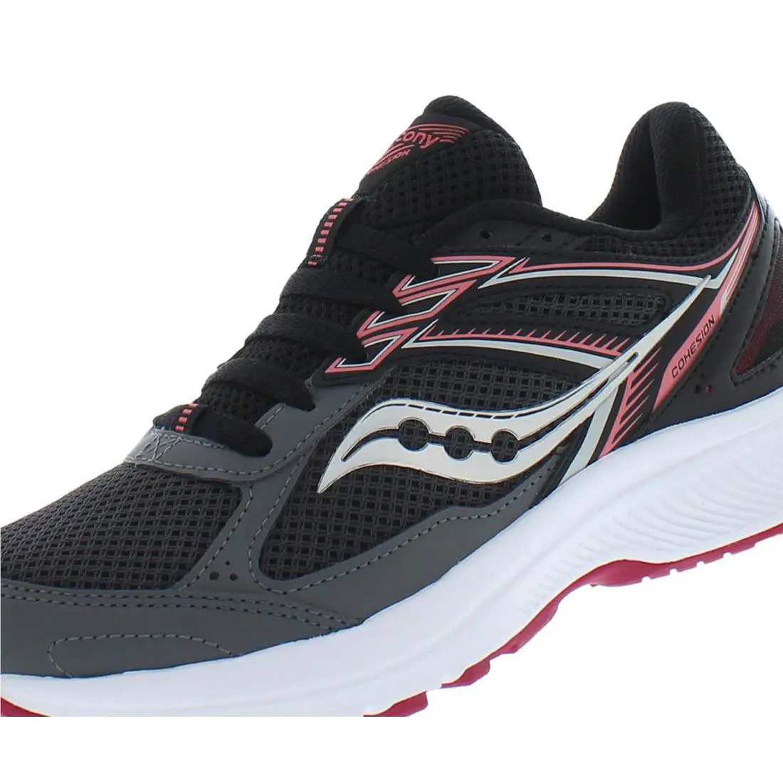 Saucony shoes - Black/Red, Main: Black (UPC: 194917353219) 0
