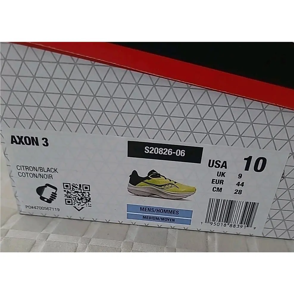 Saucony shoes - Saucony Axon 3 - Axon - S20826-06 - Yellow 15