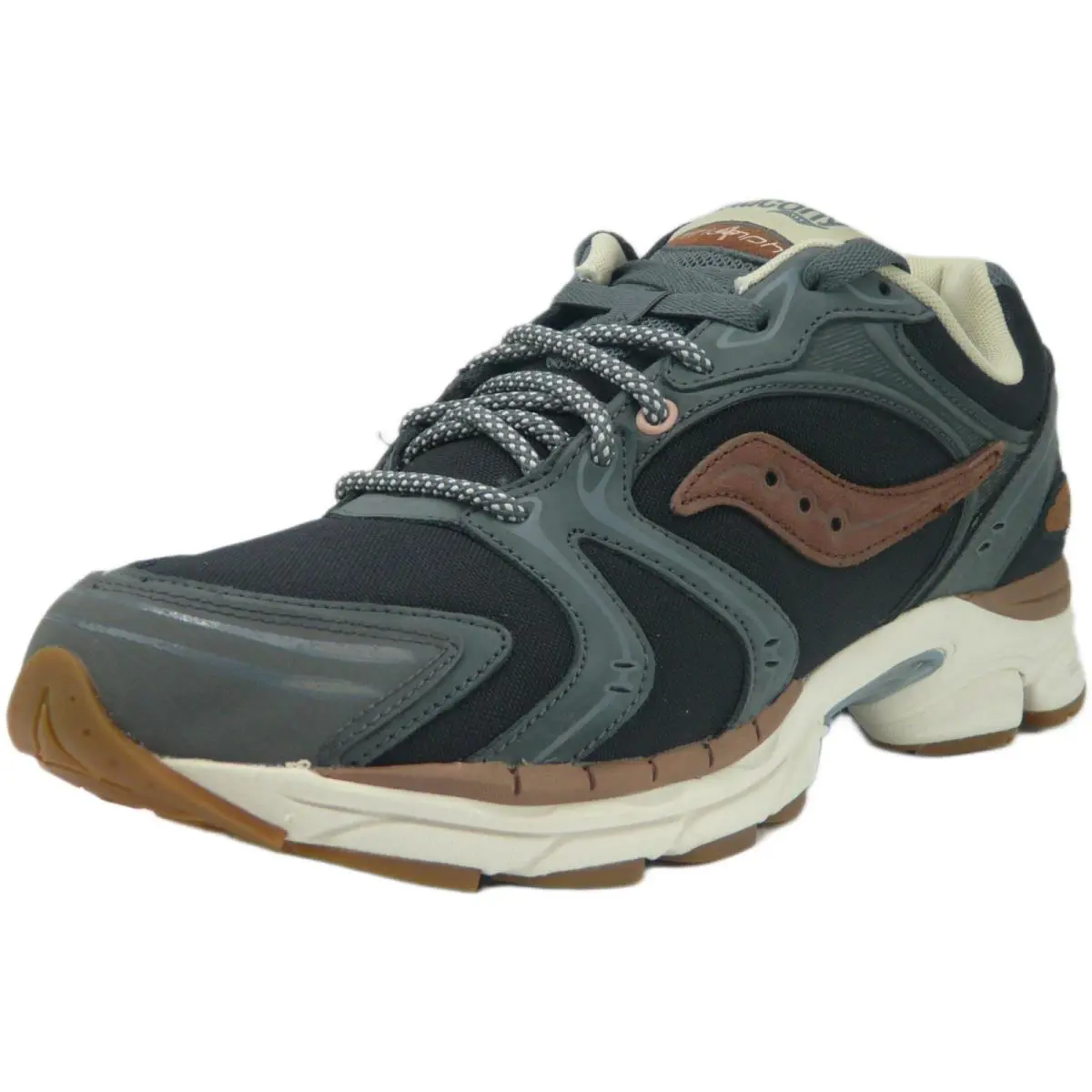 Saucony Progrid Triumph 4 Secure Grey/brown US Men`s 12 / Women`s 13.5 - Gray