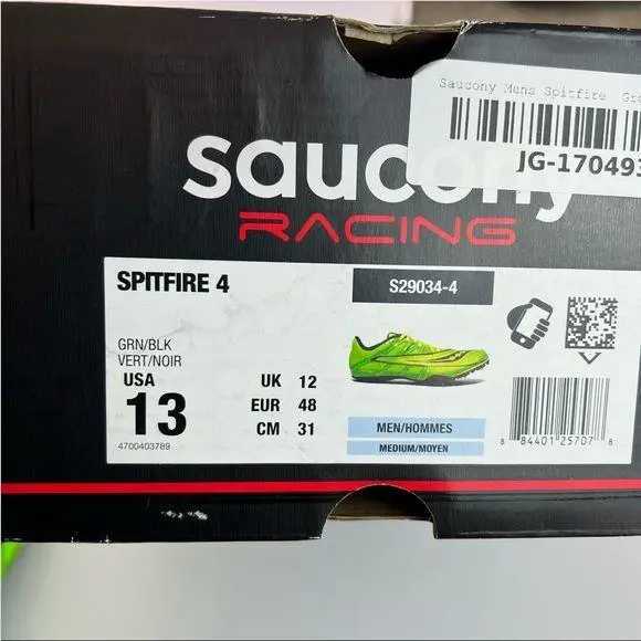 Saucony shoes - Saucony Spitfire 4 - Spitfire - Black 6