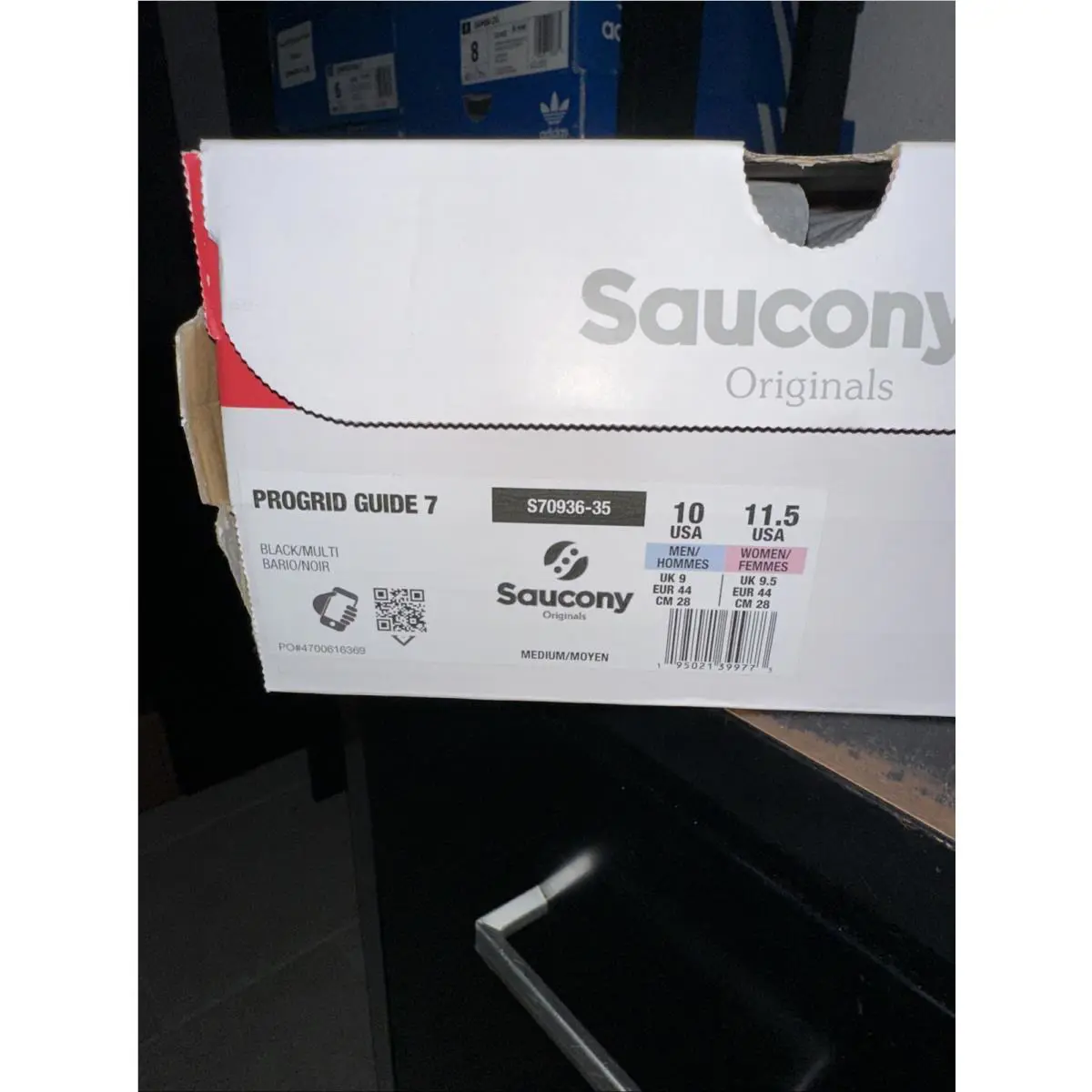 Saucony shoes - Saucony ProGrid Guide 7 - ProGrid Guide - S70936-35 - Black (UPC: 195021399773) 6