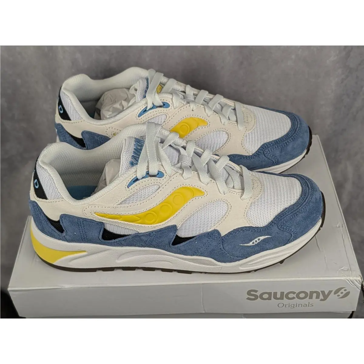 Saucony shoes - Grid Shadow 2 - Grid Shadow - White 1