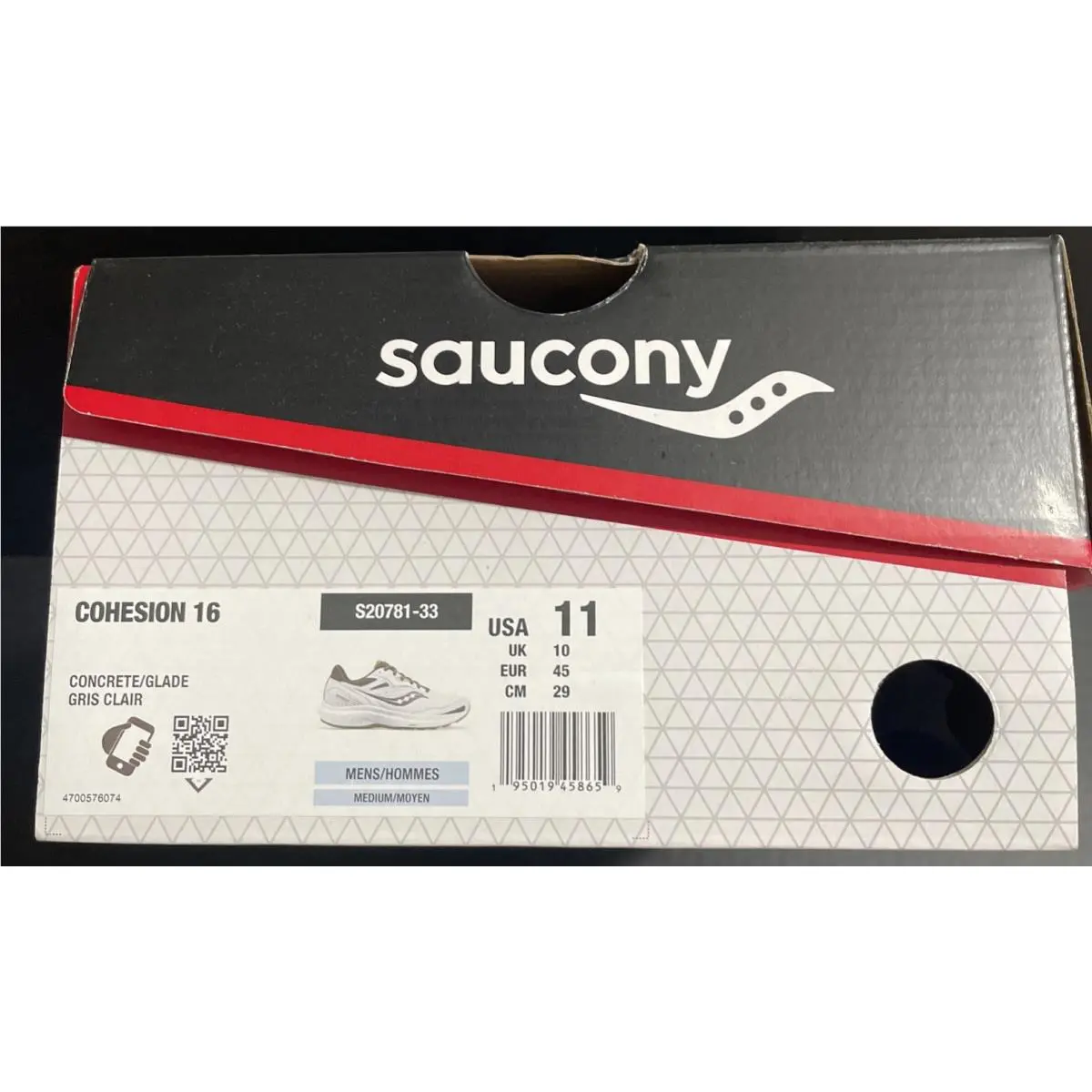 Saucony shoes - Saucony Cohesion 16 - Cohesion - S20781-33 - Gray, Manufacturer: Vizigold/Vizired 4