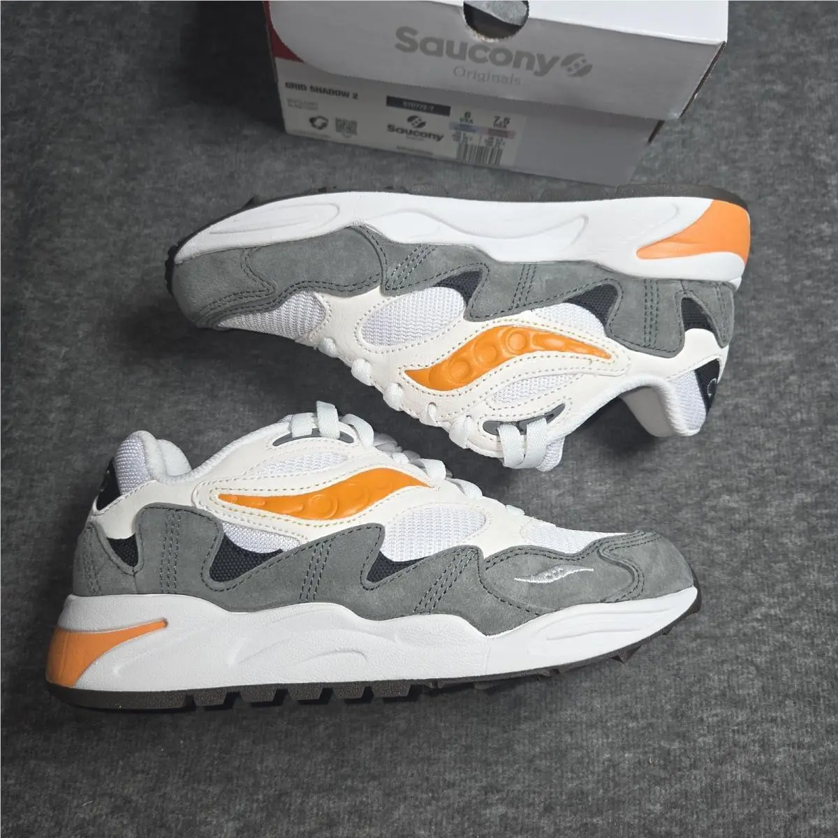 Saucony shoes - Saucony Grid Shadow 2 - Grid Shadow - S70772-7 - White 0
