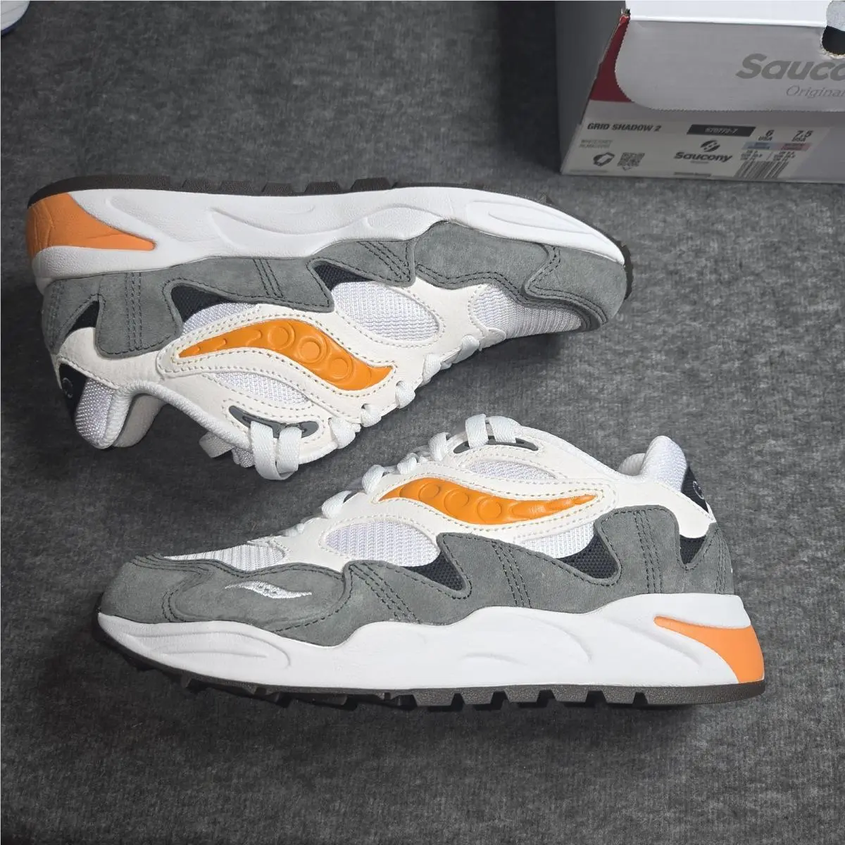 Saucony shoes - Saucony Grid Shadow 2 - Grid Shadow - S70772-7 - White 1