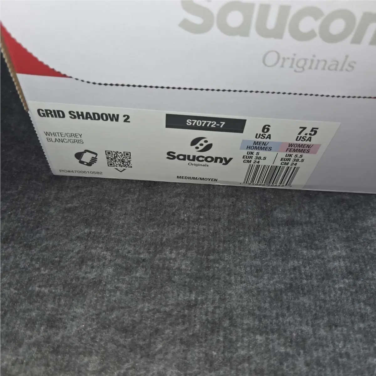 Saucony shoes - Saucony Grid Shadow 2 - Grid Shadow - S70772-7 - White 6