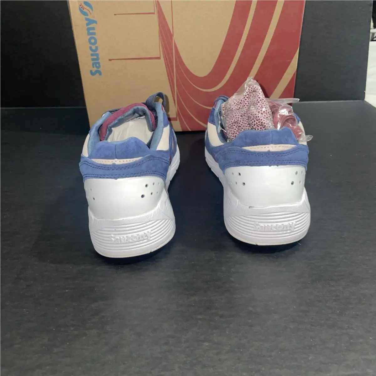 Saucony shoes - Saucony Grid 8000 - Grid - S70342-1 - Multicolor, Manufacturer: Navy/White/Maroon 4