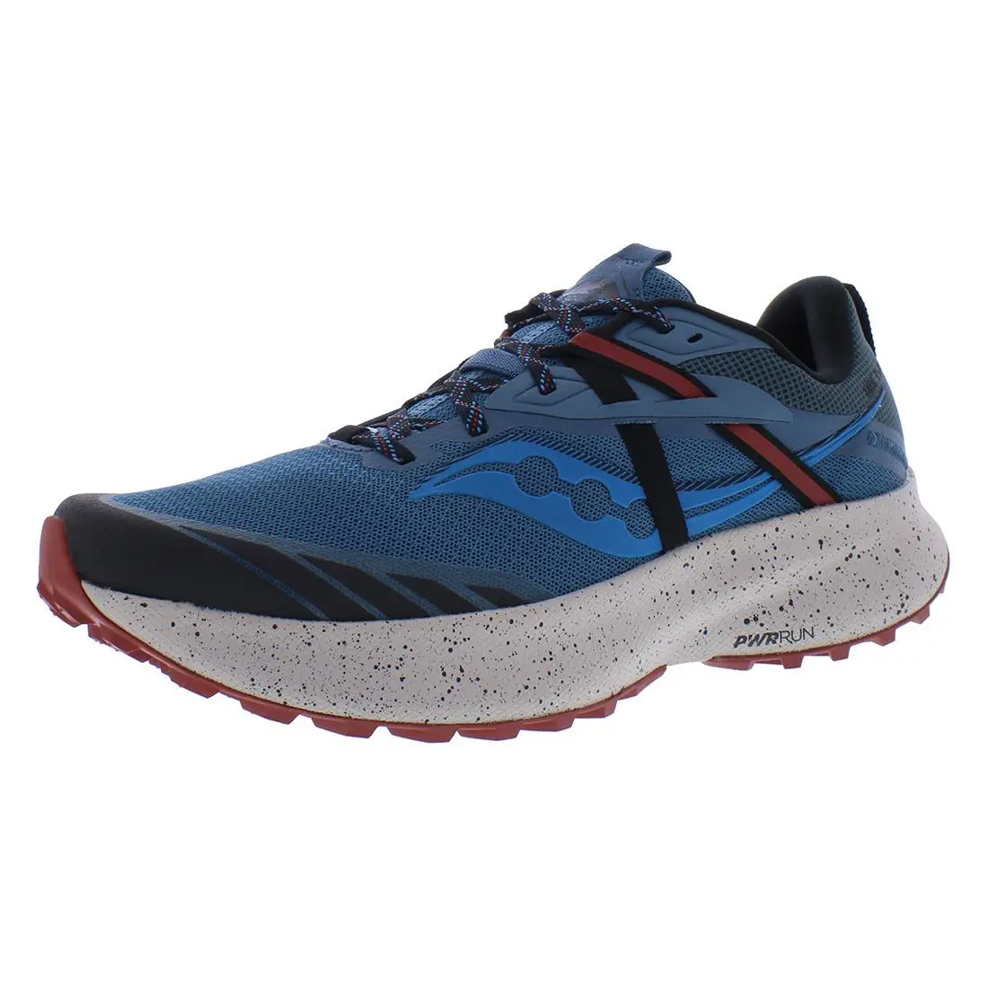 Saucony Ride 15 TR Mens Shoes Size 11.5 Color: Deep Sea/lava - Blue, Main: Blue