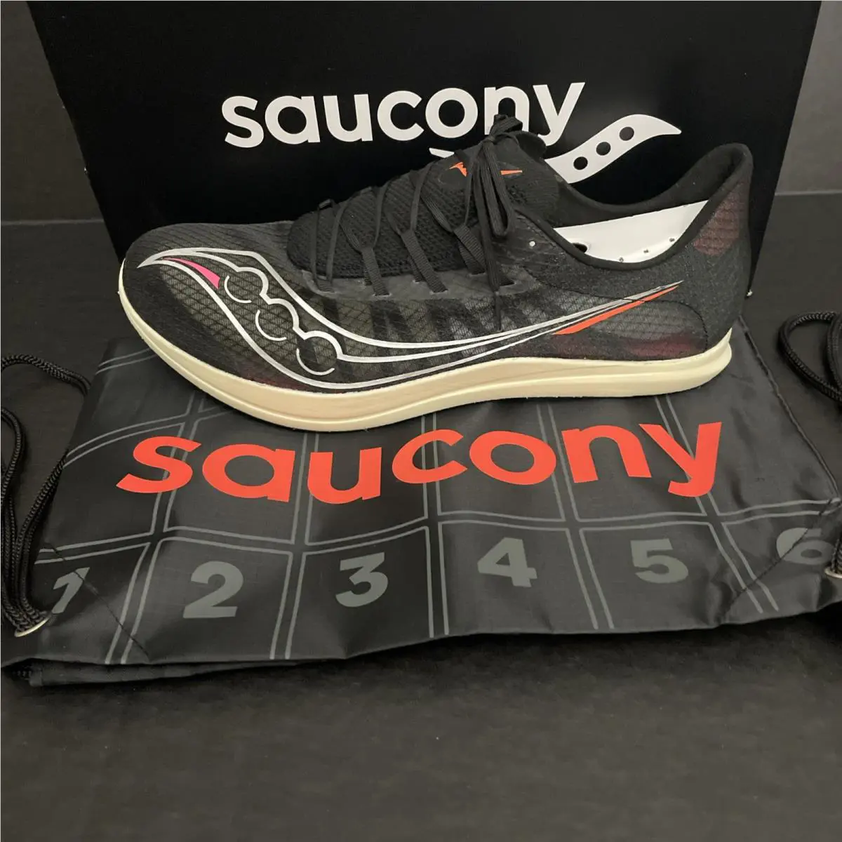 Saucony shoes - Saucony Terminal VT Spikes - Terminal Spikes - S29101-85 - Black, Manufacturer: Black/Vizi 9