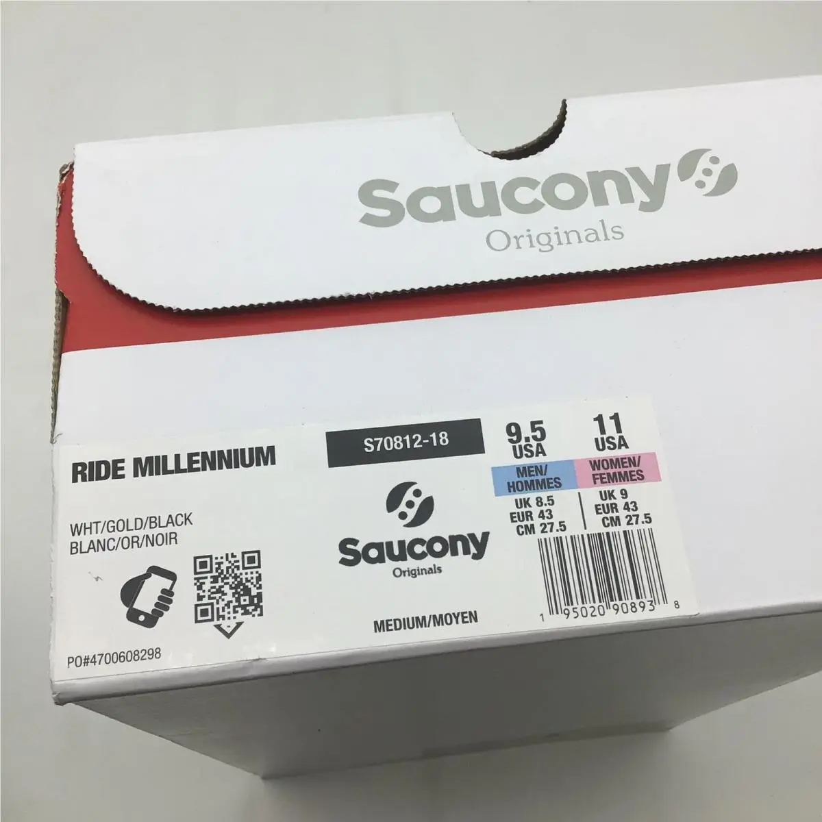 Saucony shoes - Ride Millennium - Ride Millennium - White 4