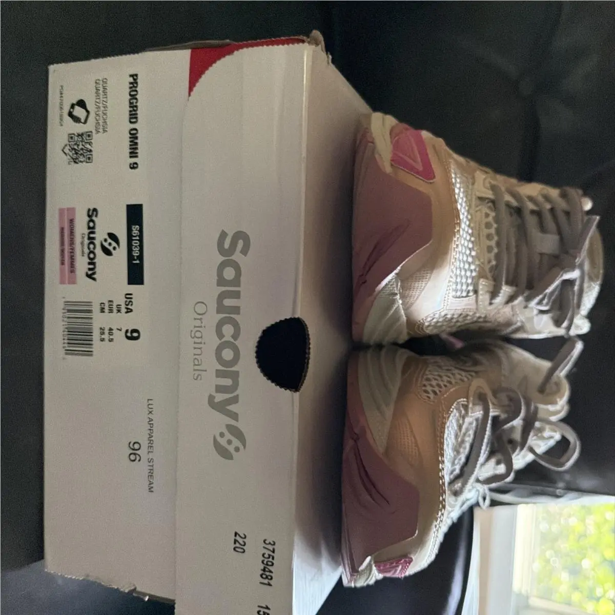 Saucony shoes - Saucony Progrid Omni 9 - Progrid Omni - S61039-1 - Quartz/Fuchsia 1