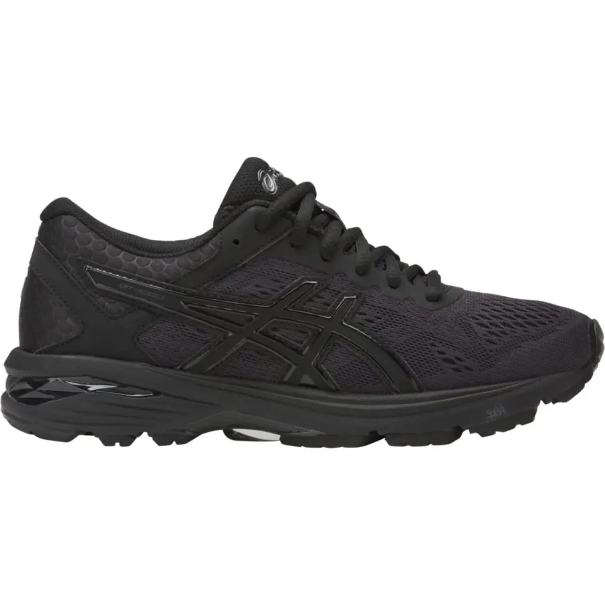 Asics GT-1000 6 T7A9N-9090 Sneakers Women 5 Black Athletic Running Shoes RHS7206 - Black