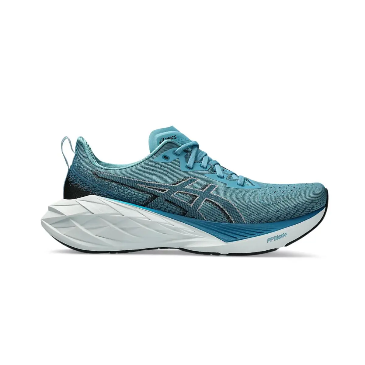 Asics Men`s Novablast 4 Running Shoe 8 US Wide Blue/evening Teal