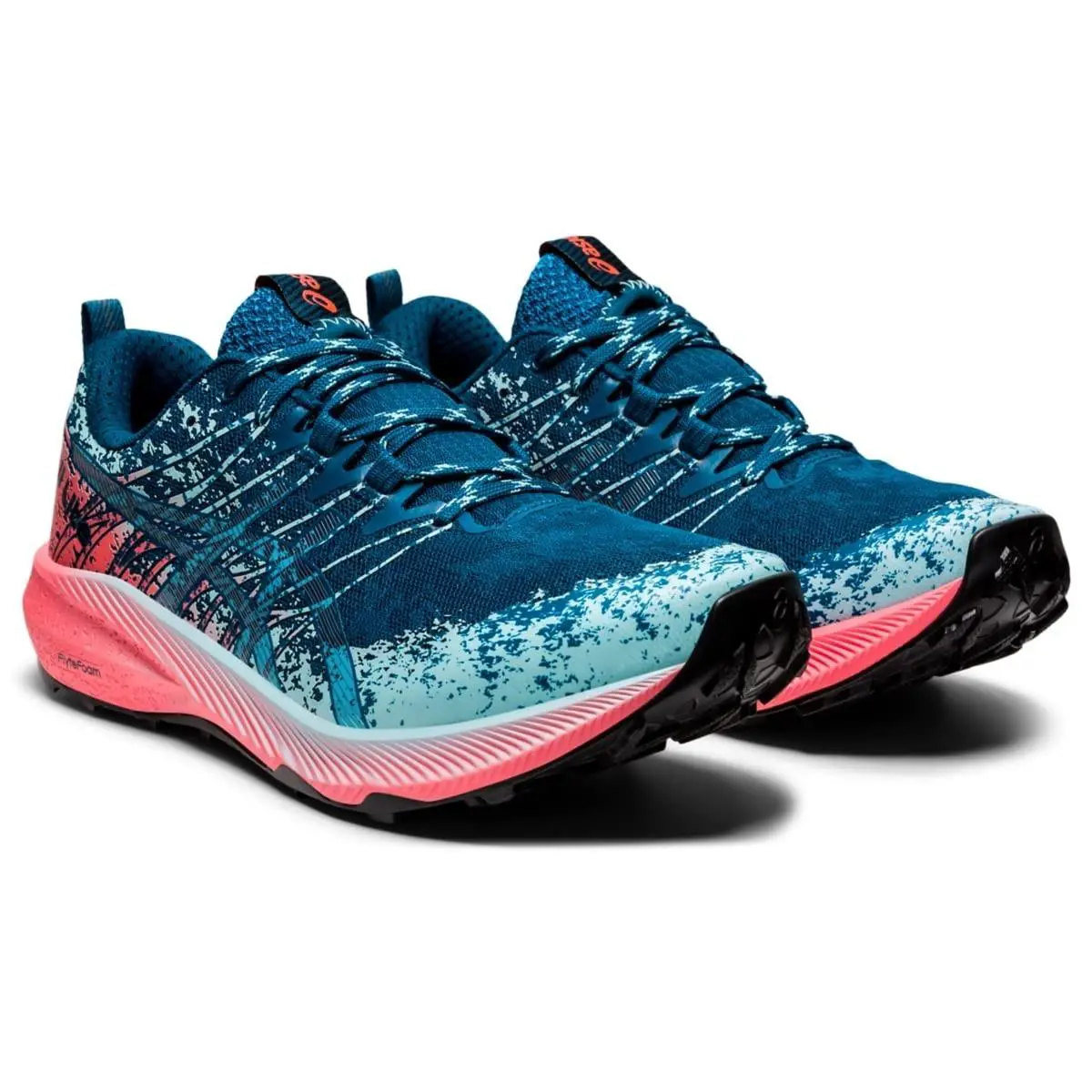 Asics shoes - ASICS Fuji Lite 2 - Fuji Lite - 1012B066400 - DEEP SEA Teal/Pure Silver (UPC: 0194851804884) 1